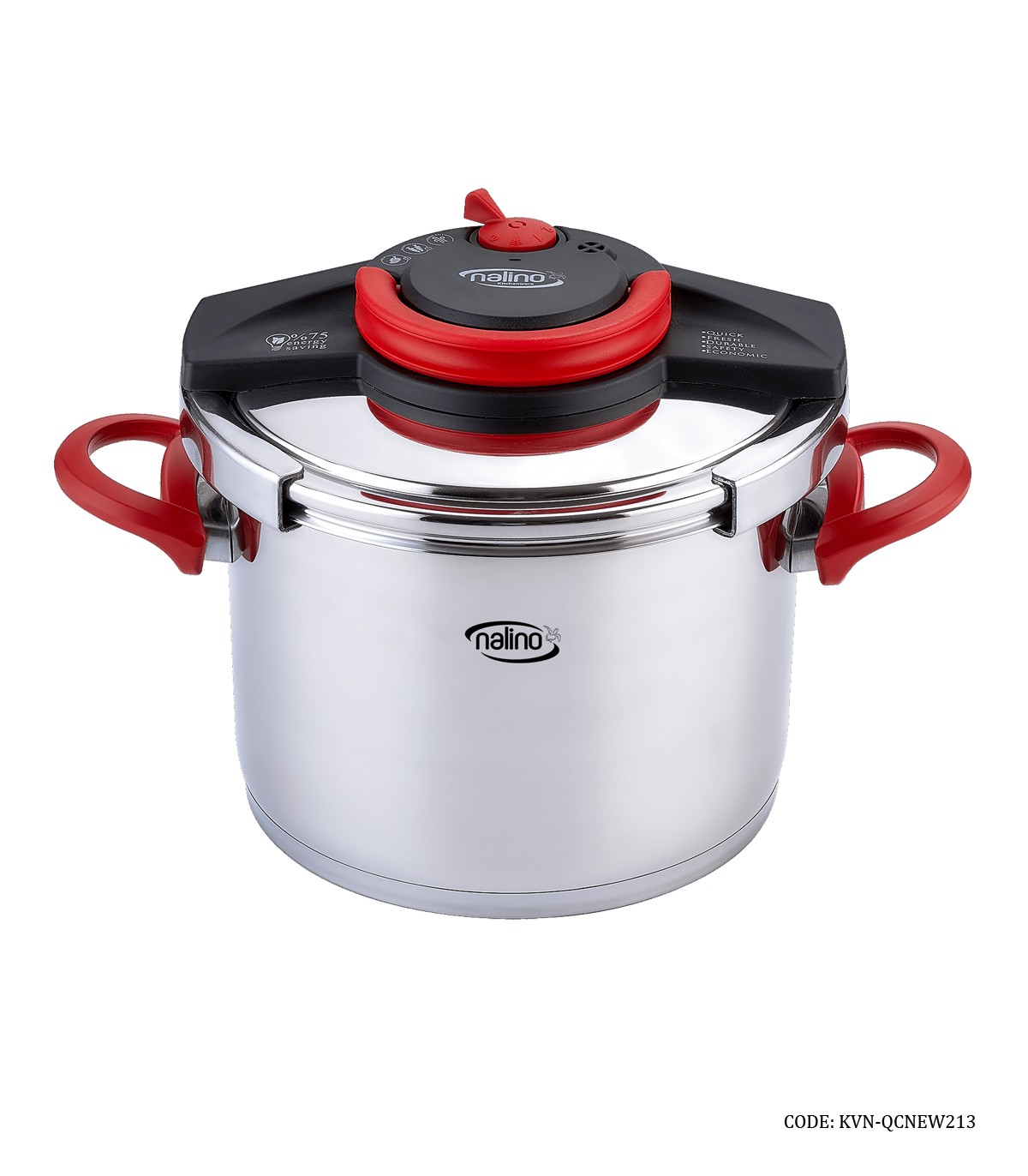 زودپز 6 لیتری دو قلو مدل QCNEW رنگ قرمز