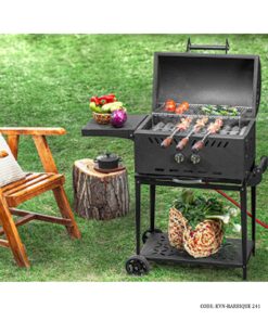 باربیکیو 7 شعله گازی ذغالی نالینو مدل 250