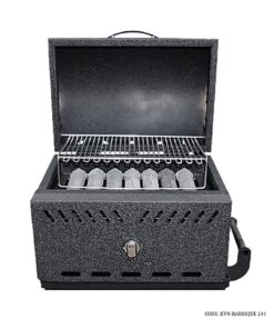 باربیکیو 7 شعله گازی ذغالی نالینو مدل 250