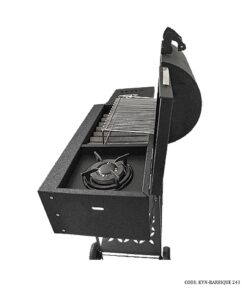 باربیکیو 7 شعله گازی ذغالی با پلوپز نالینو مدل DONA