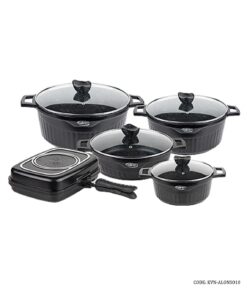 سرویس قابلمه گرانیتی  10 پارچه مدل ALENSO 