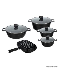 سرویس قابلمه گرانیتی  10 پارچه مدل ALENSO 