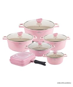 سرویس قابلمه گرانیتی  12 پارچه مدل ALENSO 