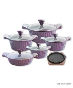 سرویس قابلمه 12 پارچه گرانیت مدل amaris