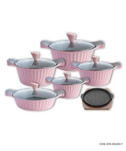 سرویس قابلمه 12 پارچه گرانیت مدل amaris