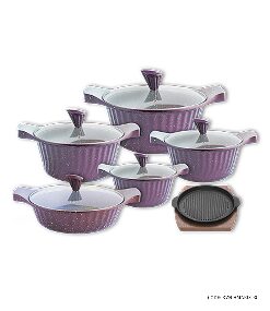 سرویس قابلمه 12 پارچه گرانیت مدل amaris