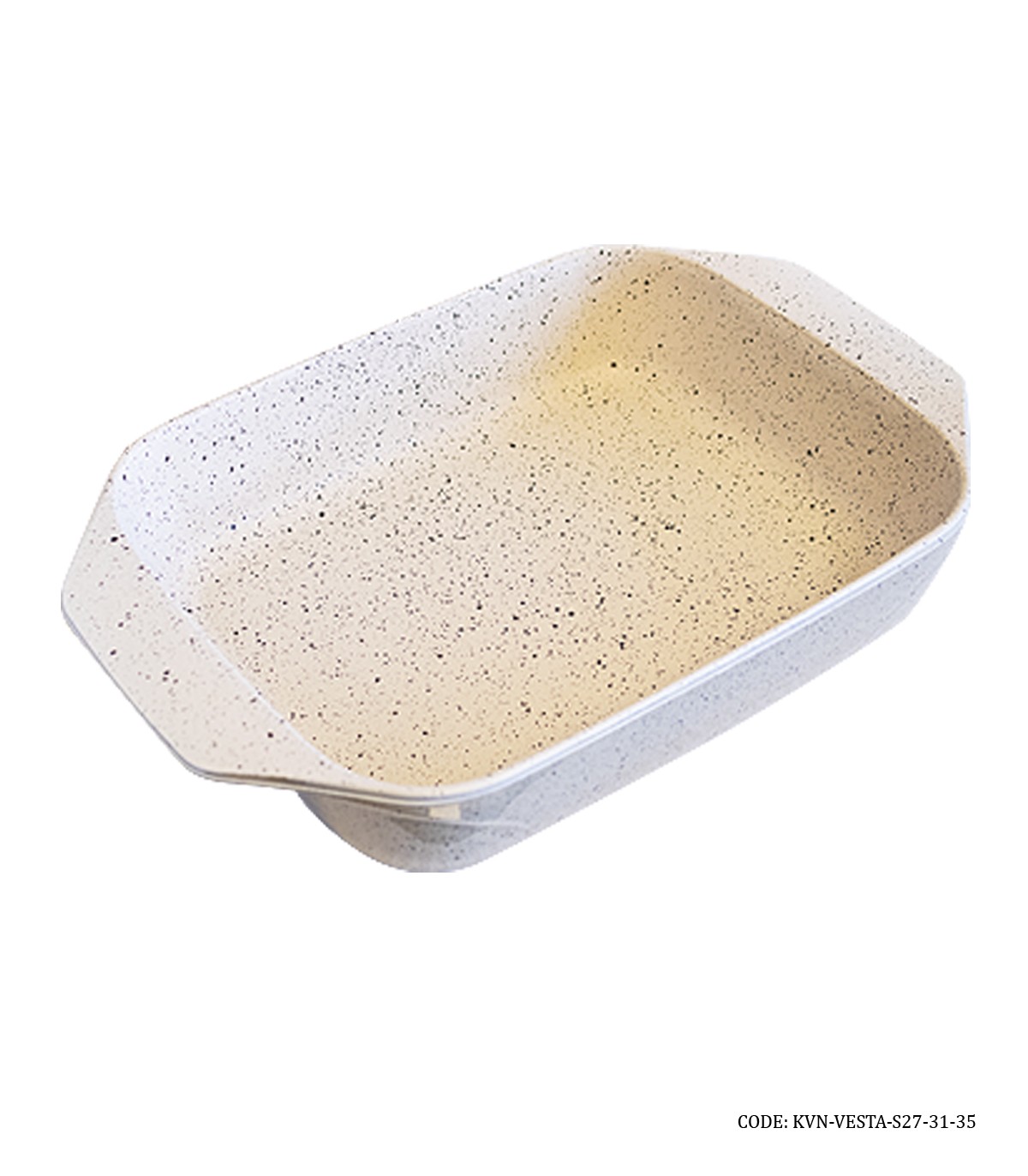 تابه پیرانیت مستطیلی مدل وستا سایز 27