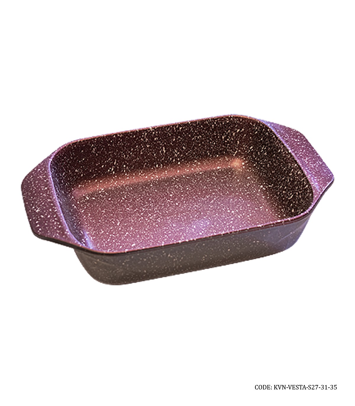 تابه پیرانیت مستطیلی مدل وستا سایز 31