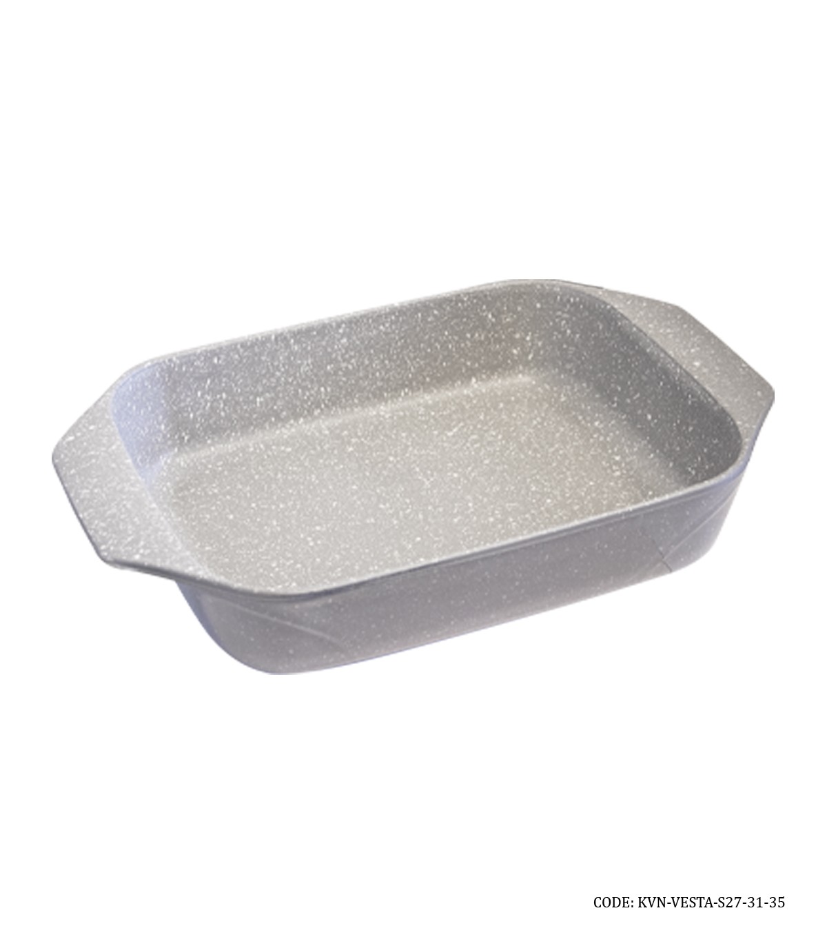 تابه پیرانیت مستطیلی مدل وستا سایز 35