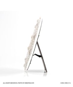 قاب عکس بیضی طرح گل