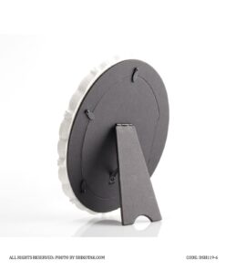 قاب عکس بیضی طرح گل