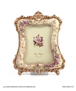 قاب عکس سلطتنی طلایی رز ارغوانی