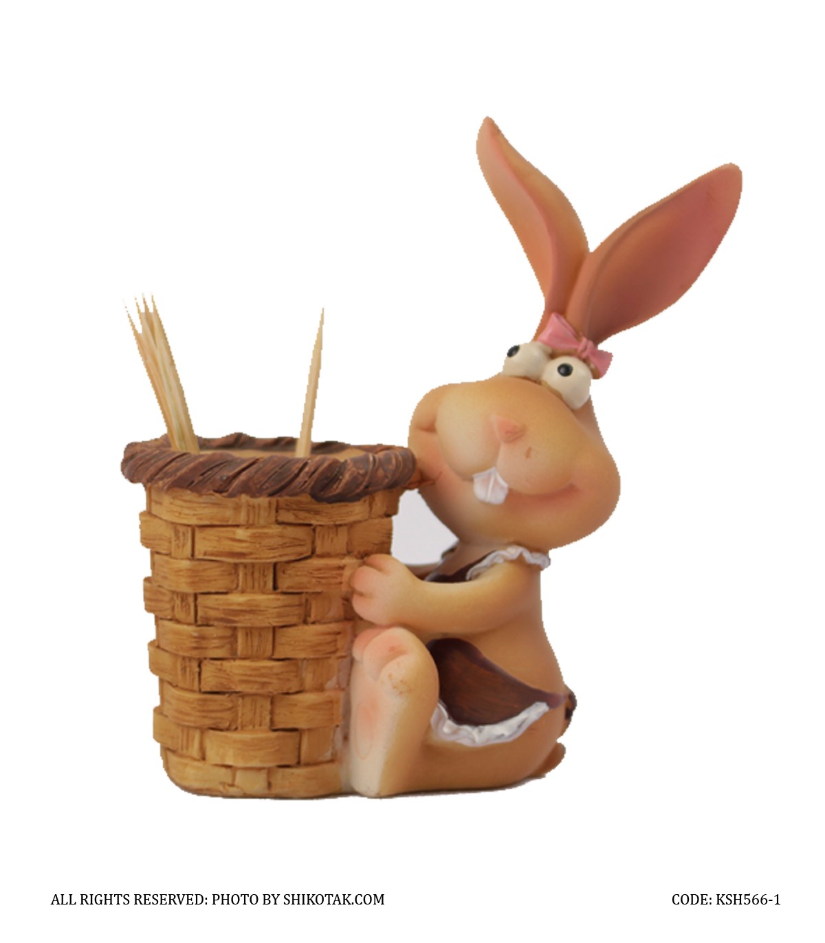 جا خلال دندانی رزین طرح خرگوش ملوس