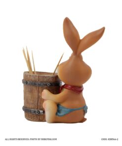 مجسمه جاخلالی طرح خرگوش آشپز