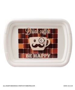 سینی پلاستیکی کودکانه طرح Be Happy