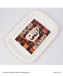 سینی پلاستیکی کودکانه طرح Be Happy