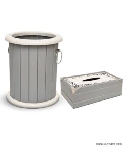 سرویس سطل و دستمال ویکتور طوسی