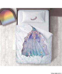 ست روتختی و ملحفه کشدار نوجوان دخترانه مدل فشن