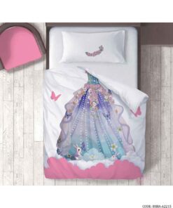 سرویس روتختی و ملحفه کشدار نوجوان دخترانه مدل فشن 2