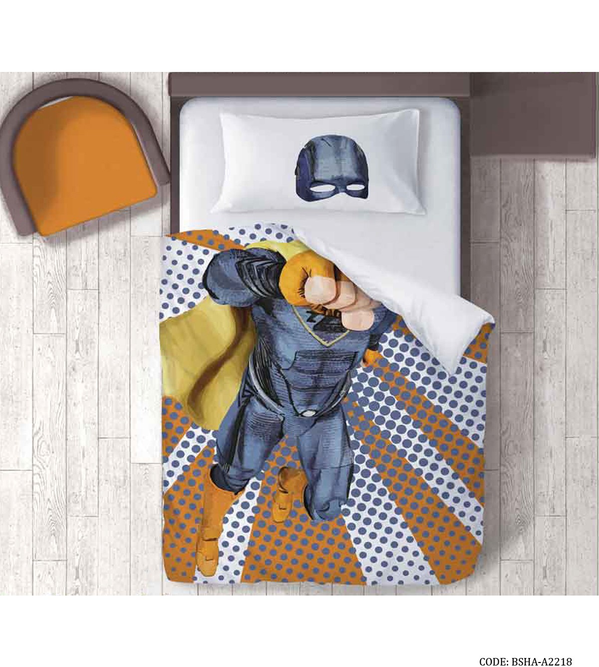 ست روتختی و ملحفه کشدار نوجوان پسرانه مدل غواص