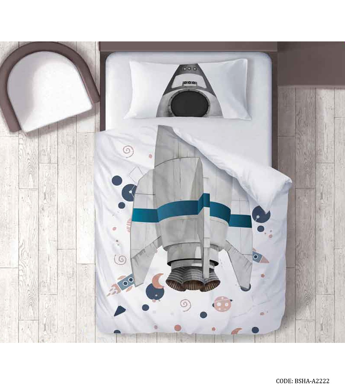 سرویس روتختی نوجوان پسرانه مدل سفینه