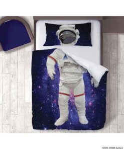 سرویس روتختی نخ پنبه یک نفره مدل فضانورد