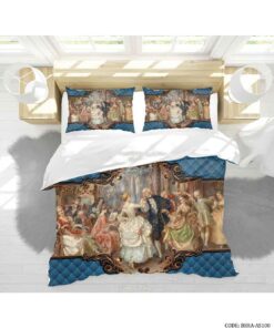 سرویس روتختی کلاسیک دو نفره مدل رقص سلطنتی