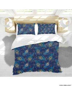 سرویس روتختی دو نفره مدل پر طاووس