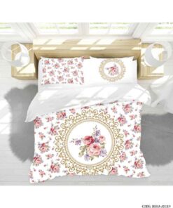 ست روتختی دو نفره مدل گل ریز