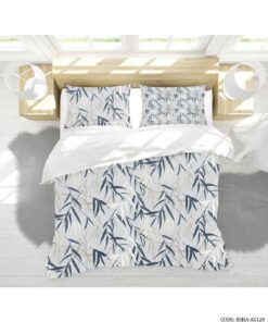 ست روتختی و ملحفه دو نفره مدل برگ