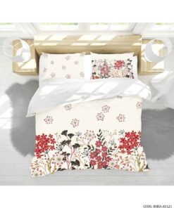 روتختی و ملحفه دو نفره مدل گلستان