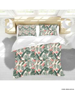 روتختی و ملحفه کشدار دو نفره مدل هاوایی 2