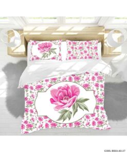 سرویس روتختی و ملحفه دو نفره مدل شیدا