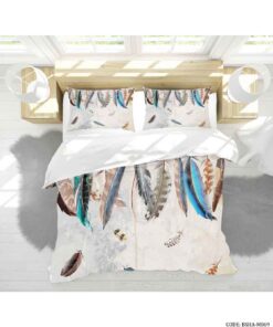 ست روتختی لحاف دوختدار دو نفره مدل feather