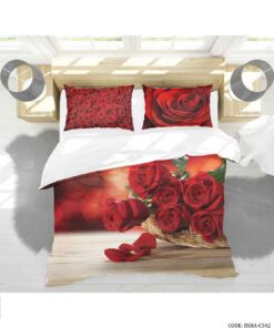 روتختی سه بعدی دو نفره مدل سبد رز