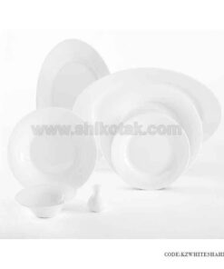 سرویس چینی زیبای ایرانی زرین 12 نفره سفید