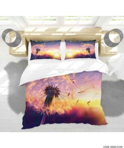 ست روتختی سه بعدی دو نفره مدل قاصدک