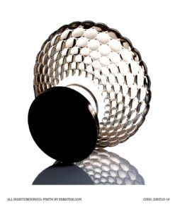 میوه خوری گود پایه برنز مدل توپی