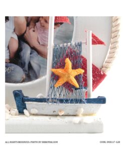 قاب عکس تم دریایی مدل WELCOME