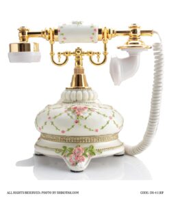تلفن گلدار رومیزی مدل Sophia