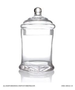 کندی باکس بلوری استوانه ای کوچک