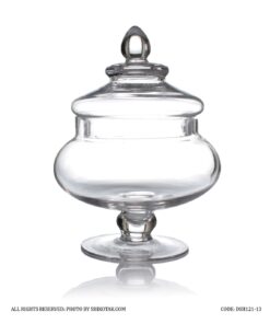 کندی باکس شیشه ای گرد پایه دار سری 13-121