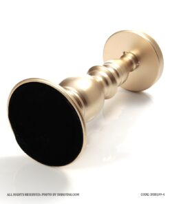 ست جاشمعی فلزی سه عددی رنگ برنزی