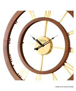 ساعت دیواری مدرن چوبی بدون قاب مدل HEINSBERG