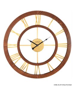 ساعت دیواری مدرن چوبی بدون قاب مدل HEINSBERG