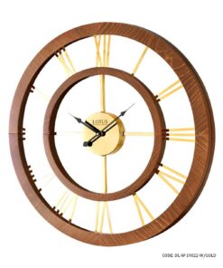 ساعت دیواری مدرن چوبی بدون قاب مدل HEINSBERG