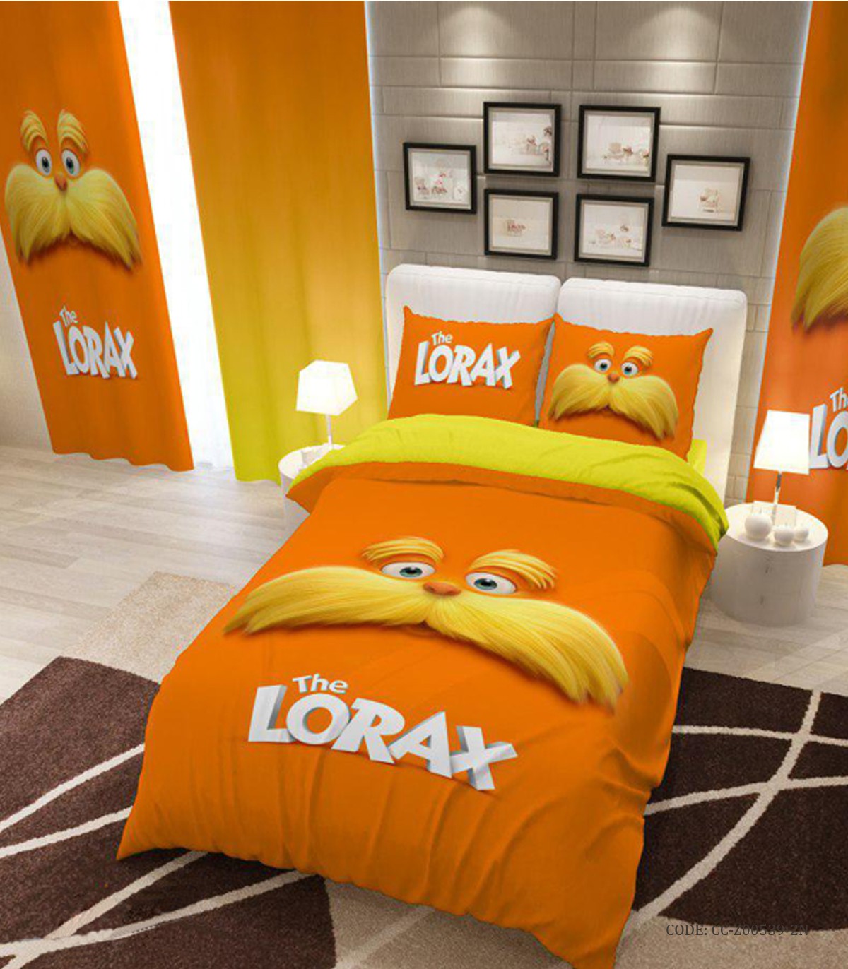 ست روتختی یک نفره نوجوان مدل lorex