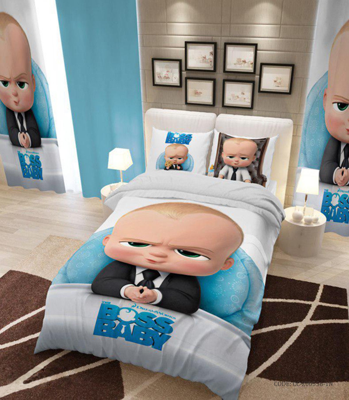 سرویس روتختی یک نفره پسرانه مدل بچه رئیس