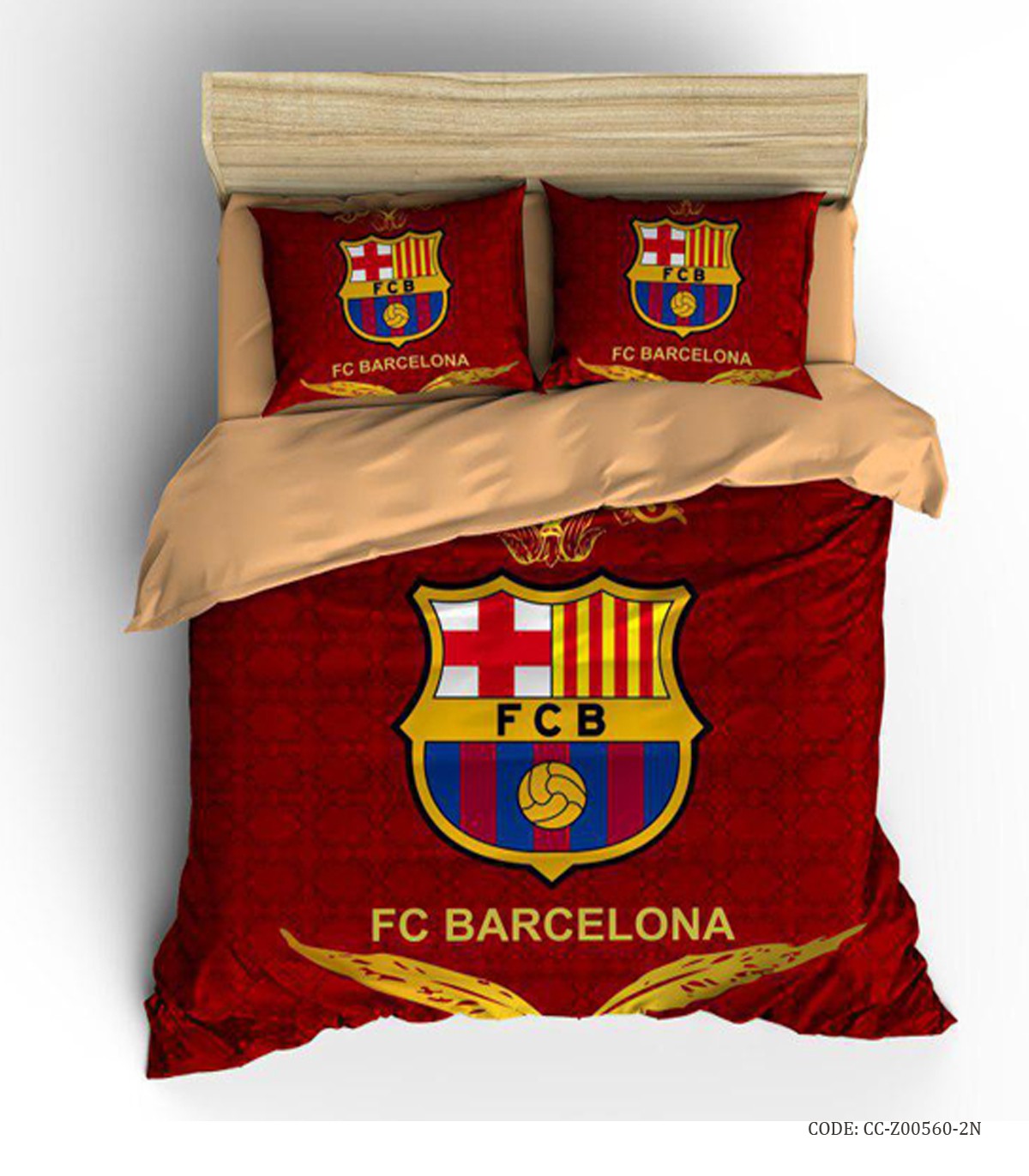 روتختی و لحاف دوختدار پسرانه مدل بارسلونا