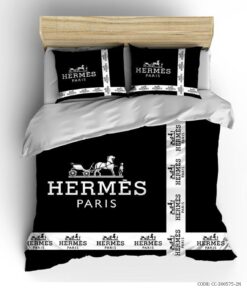 ست روتختی و ملحفه کشدار دو نفره طرح hermes